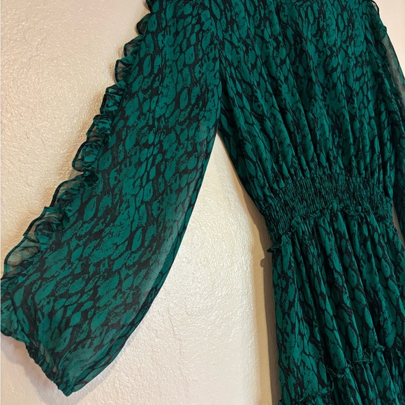 MISA Los Angeles Hadeya Maxi Dress, Green, Xs - Picture 5 of 9